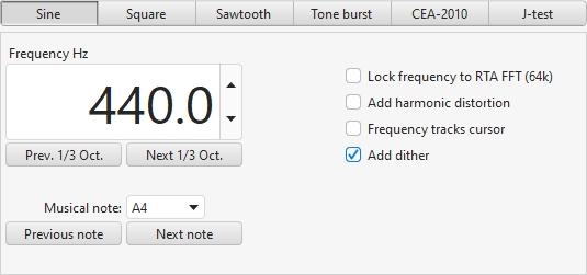 Sine Wave Generator