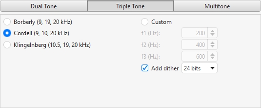 Triple tone Generator