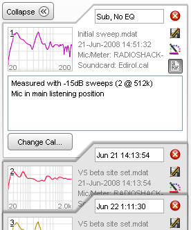 Measurements Panel