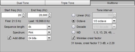 Multitone Generator